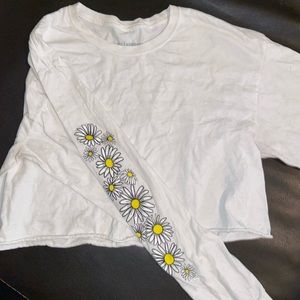Daisy Cropped Long-sleeve